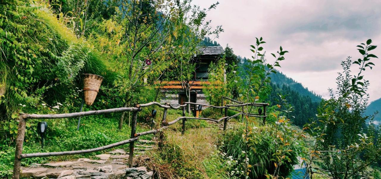 Parvatis Lap Luxury Hostel & Camps Kasol Exterior foto
