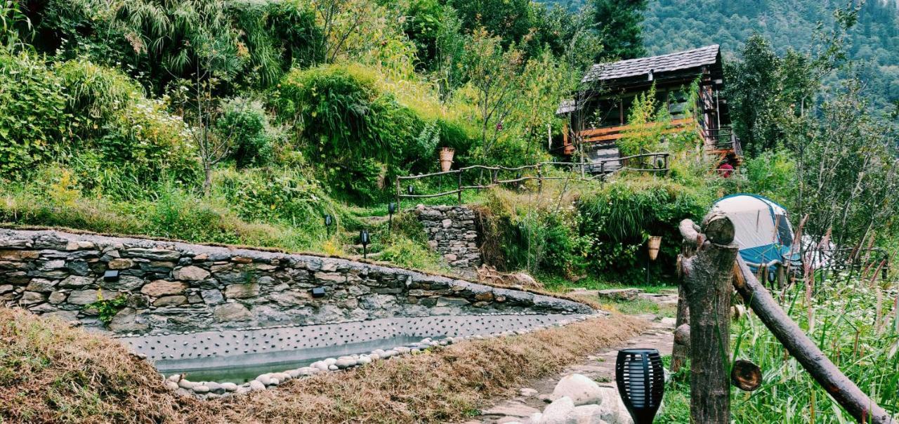 Parvatis Lap Luxury Hostel & Camps Kasol Exterior foto