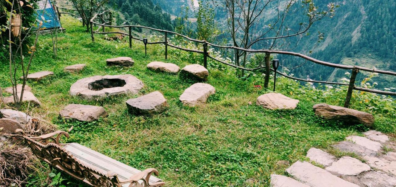 Parvatis Lap Luxury Hostel & Camps Kasol Exterior foto
