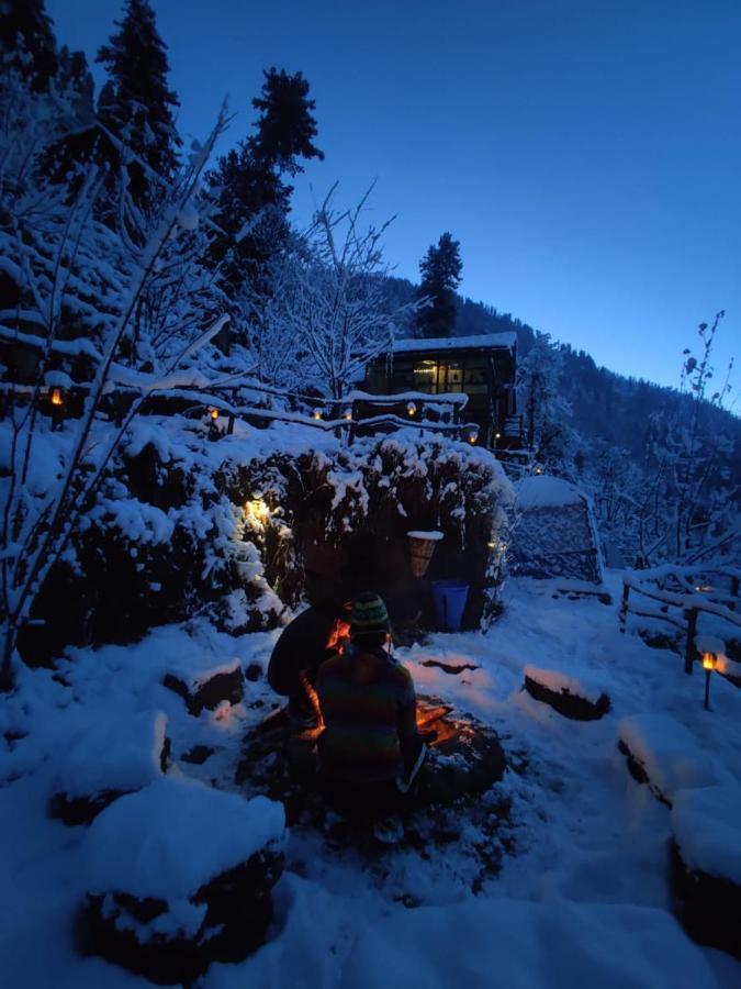 Parvatis Lap Luxury Hostel & Camps Kasol Exterior foto