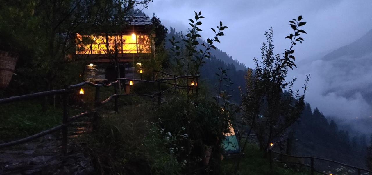 Parvatis Lap Luxury Hostel & Camps Kasol Exterior foto